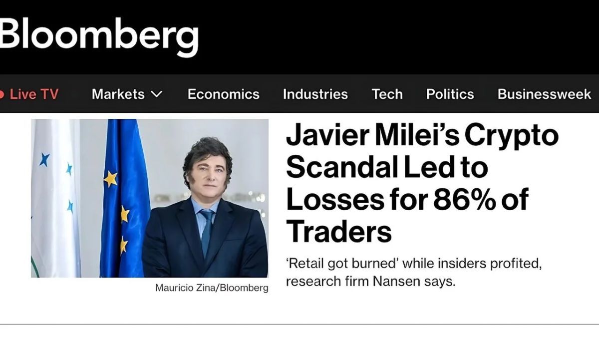 El Criptogate $LIBRA de Javier Milei sacude al mundo de los traders: aseguran que hubo pérdidas de hasta 86%