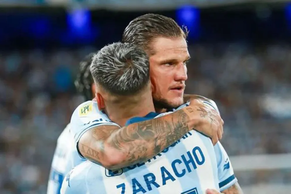 Racing recibe a Botafogo  en el partido de ida