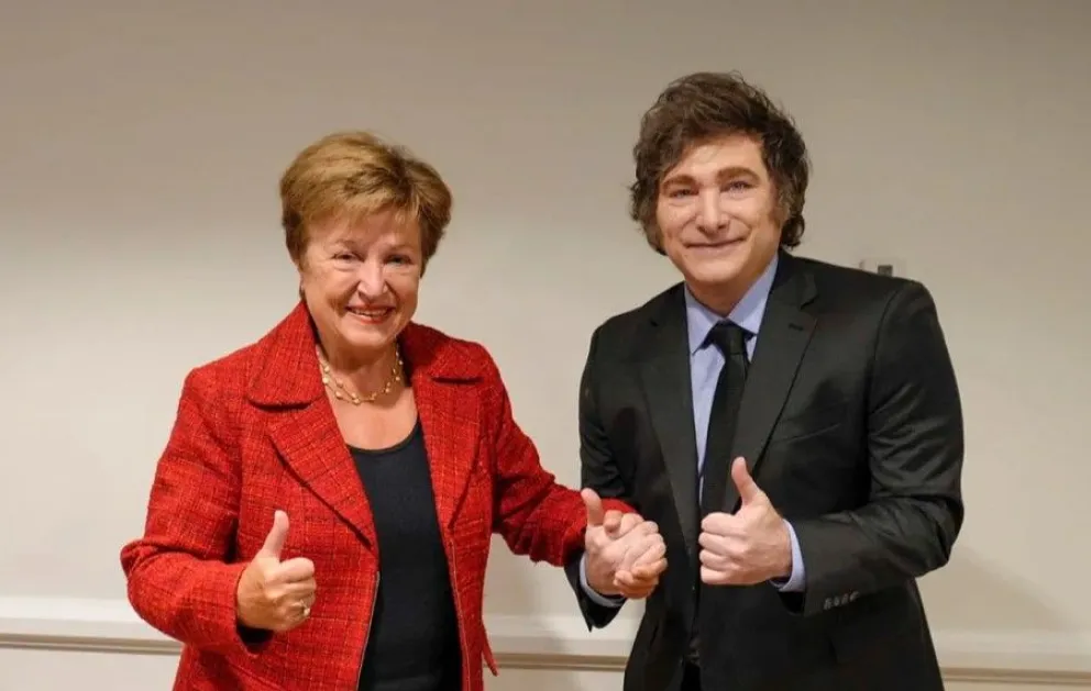 Milei llegó a EE.UU. para reunirse con Georgieva y Elon Musk en medio del "Criptogate"