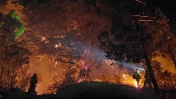 Nuevo foco incendiario en Los Alerces: “Los golpistas del fuego no paran”