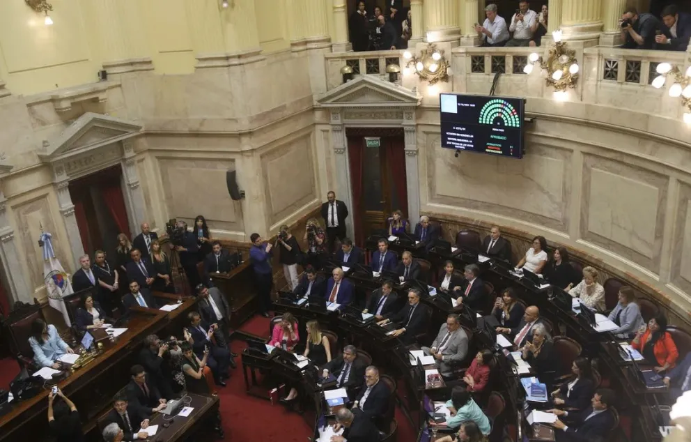 El Senado sancionó la ley que suspende las PASO para este año