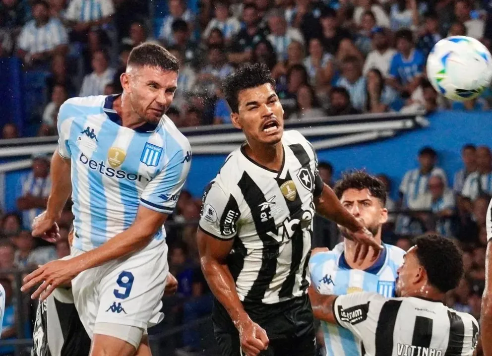 Racing se quedó con la ida de la Recopa Sudamericana ante Botafogo