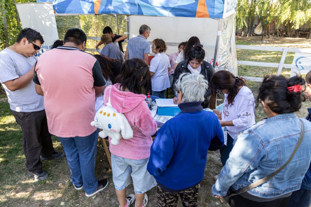 El programa “Salud en tu barrio” llegó a la zona de Km 18 para cubrir la gran demanda de los vecinos