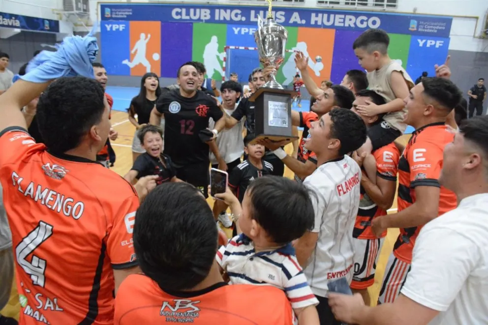 Futsal: Flamengo consiguió su undécima estrella a nivel local
