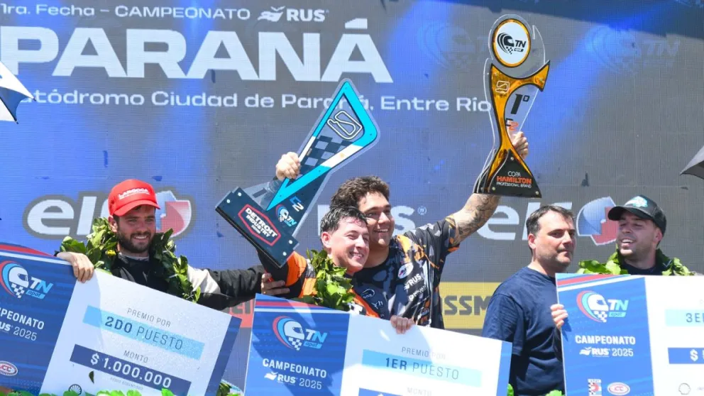 Renzo Blotta ganó en la apertura del campeonato en Paraná