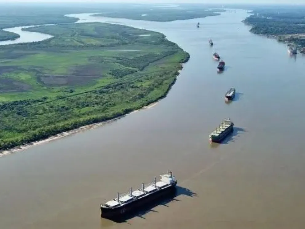 El gobierno nacional anuló la licitación de la Hidrovía Paraguay-Paraná 