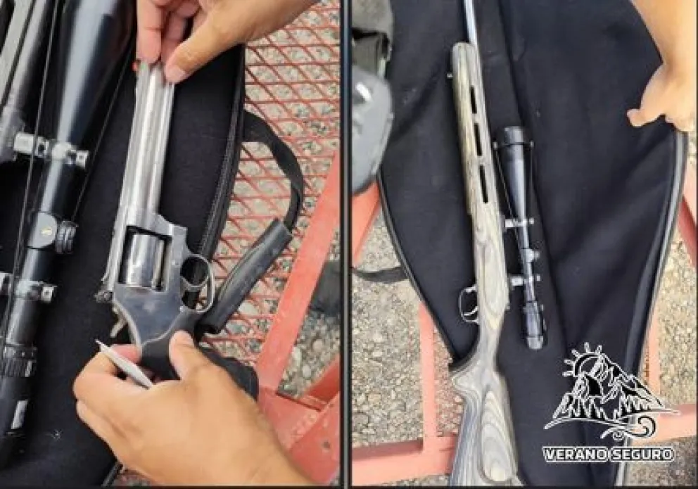 Secuestran carne de guanaco y armas en un control sobre Ruta 3 y 27