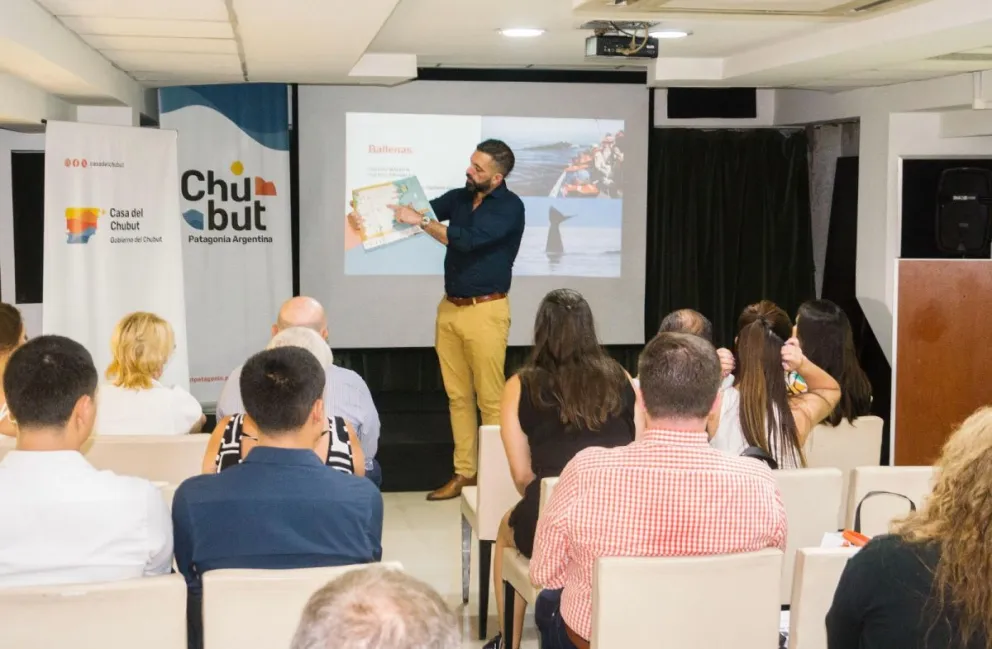 Chubut busca posicionarse como destino turístico con una capacitación en Buenos Aires