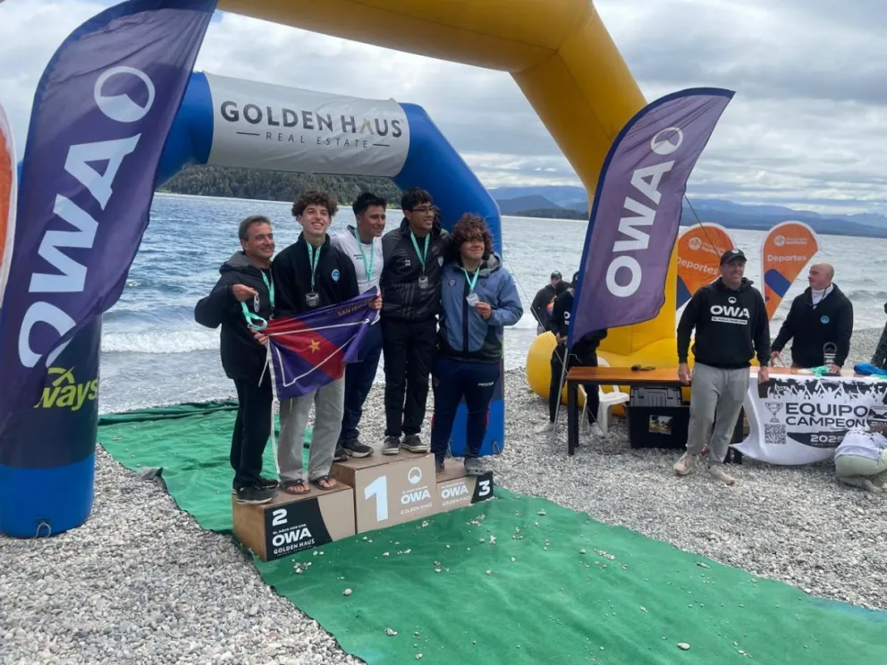 Bautista Wisky participó del Open Water de Bariloche