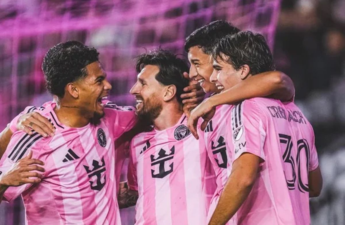 Inter Miami, con gol de Messi venció por 3 a 1 a Sporting Kansas City y avanza en la Concachampions
