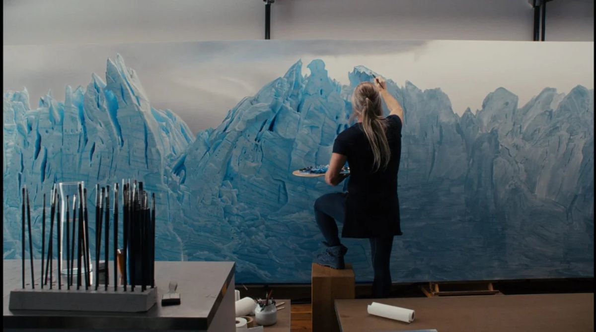 Récord para el arte argentino: una obra del glaciar Perito Moreno se vende por una cifra millonaria