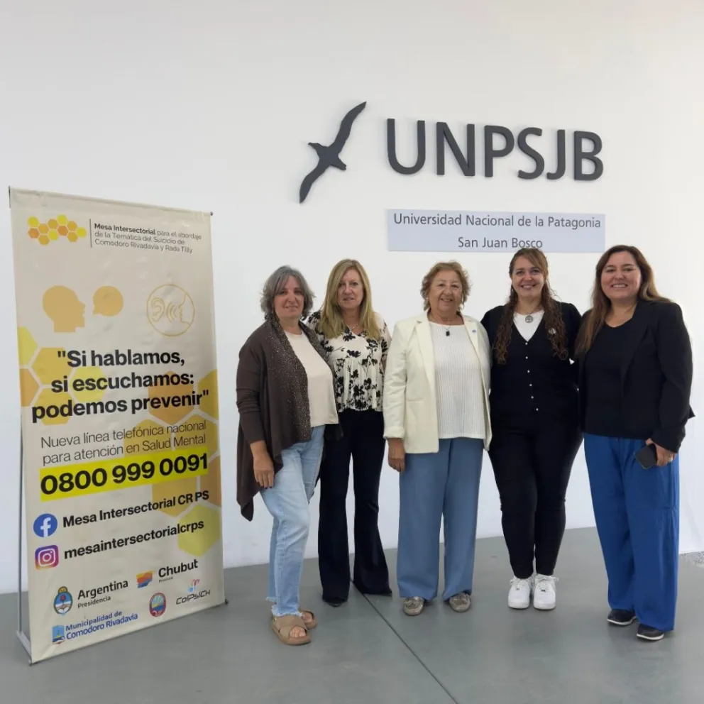 La UNPSJB y la Intersectorial para el Abordaje del Suicidio, firmaron un convenio de cooperación y asistencia