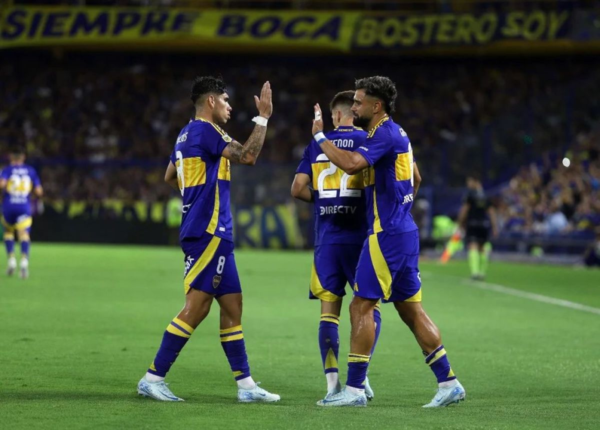 Boca venció a Rosario Central y se quedó con la punta de su zona