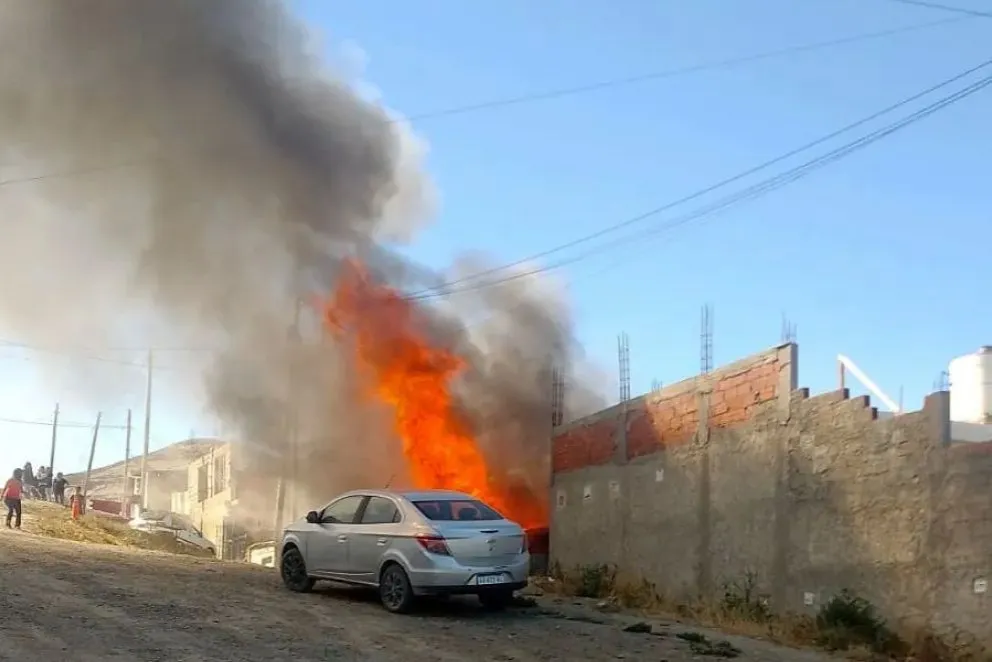 Huracán impulsa una campaña solidaria para la familia que perdió todo en un incendio