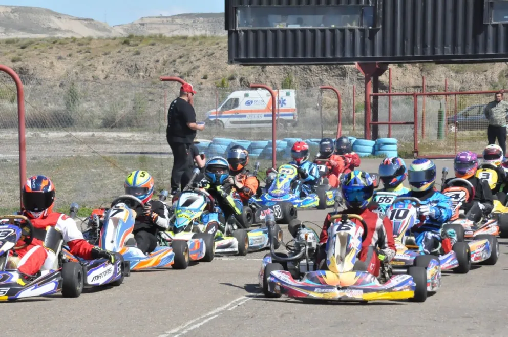 El karting corre la primera del año