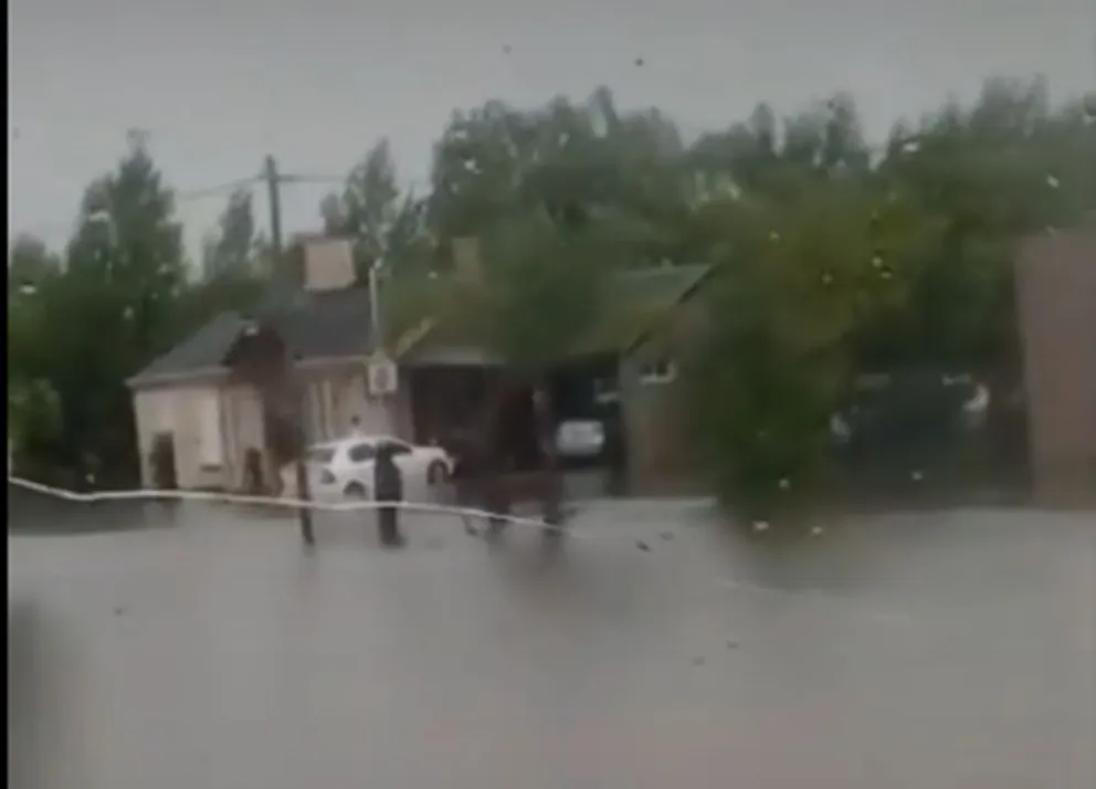 Entre Ríos: violento temporal en Villa Elisa y Villaguay