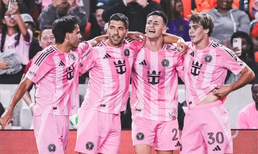 Inter Miami, sin Messi, goleó 4-1 a Houston Dynamo por la MLS