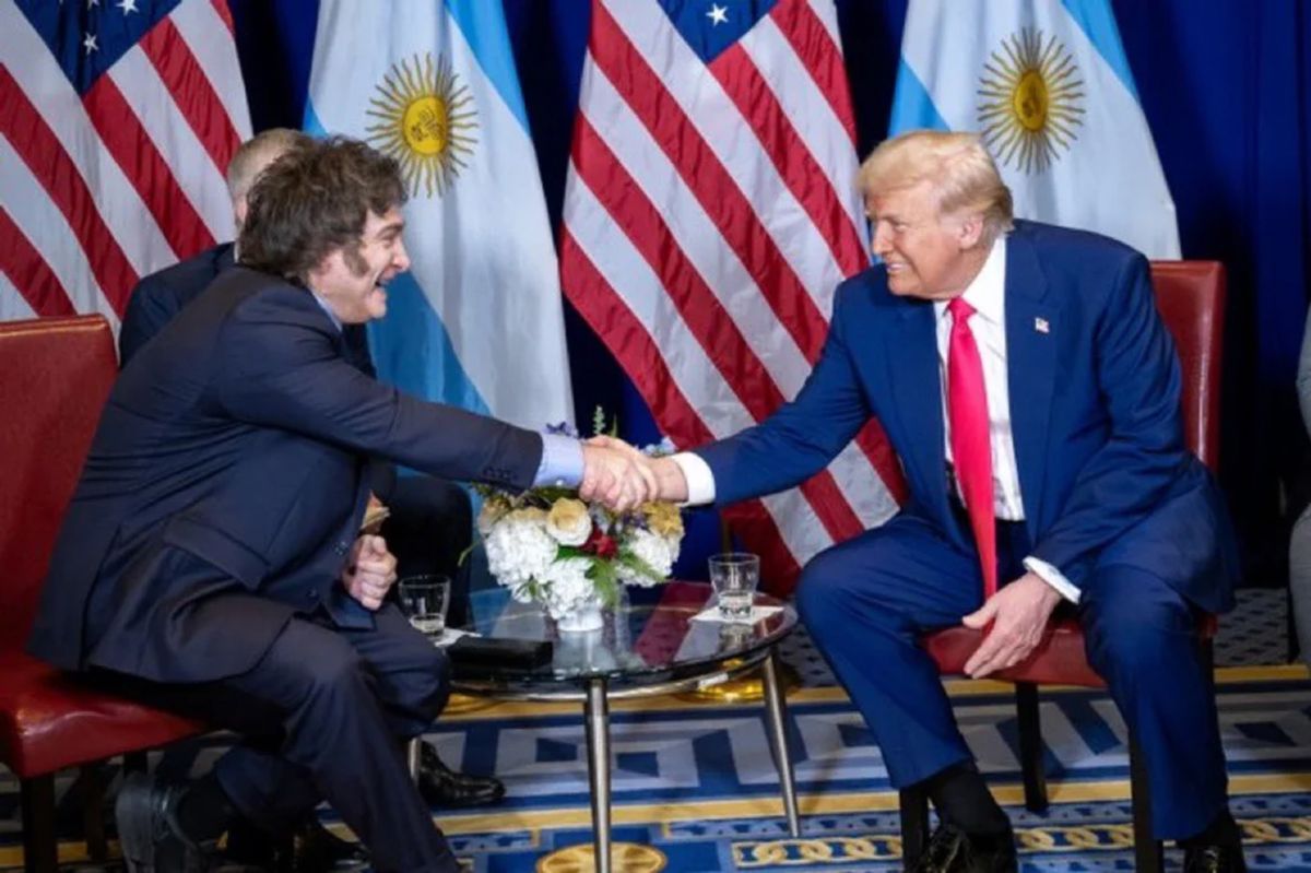 Donald Trump evalúa un acuerdo de libre comercio con Argentina