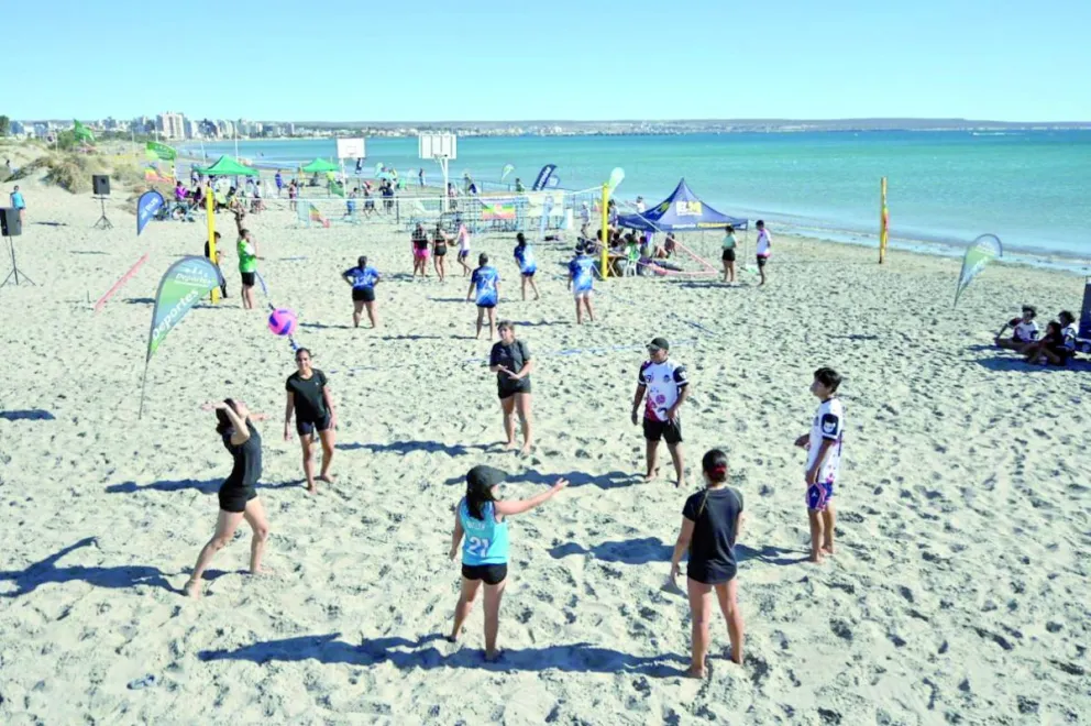 Puerto Madryn vivió la quinta edición de los Juegos Nacionales de Playa por la Diversidad