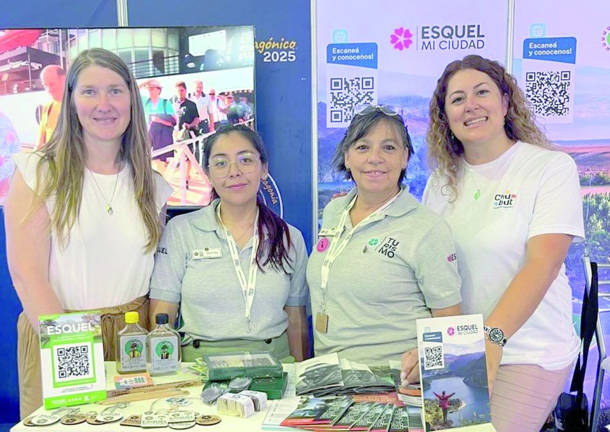 El municipio de Esquel participó de la feria FISA 2025 en la ciudad de Bahía Blanca