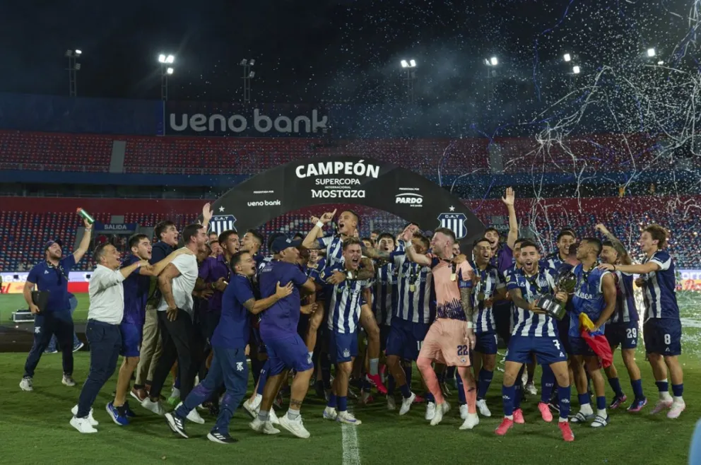 Talleres es el campeón de la Supercopa Internacional