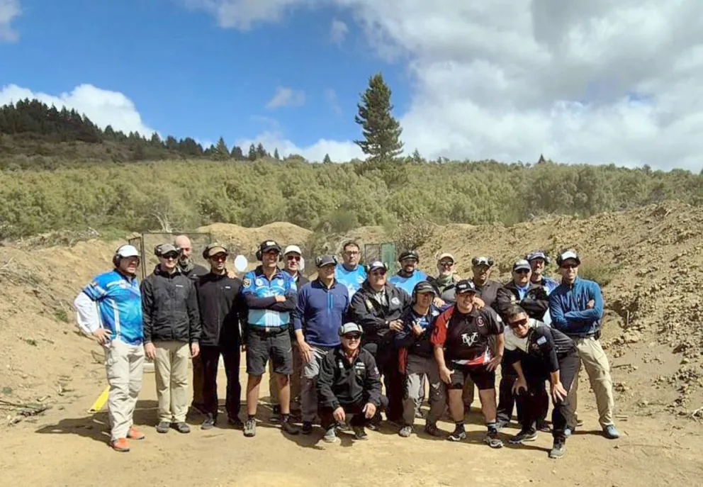 Destacada participación de Cristian Marrero en el abierto de Tiro Práctico disputado en Bariloche