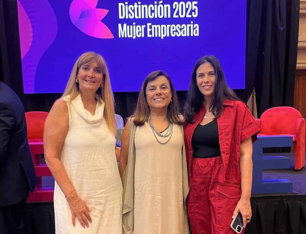 María Elena Silva fue distinguida en CAME por la trayectoria empresaria