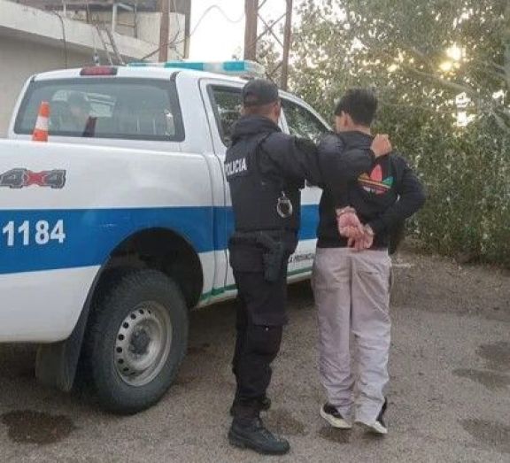 Un joven fue detenido por arrojar piedras a la policía 