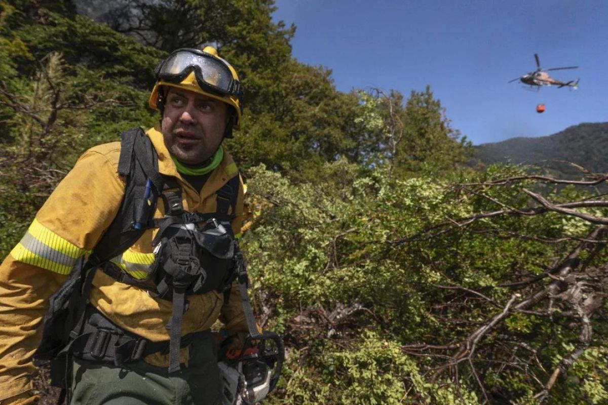 Contienen el incendio en el Parque Nacional Lanín, pero sigue el monitoreo