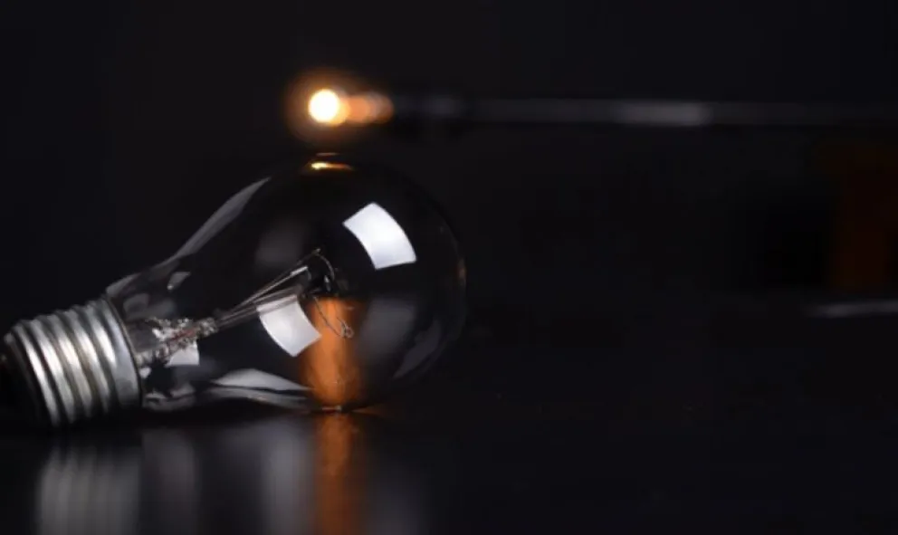 El temporal de viento causó un corte de energía en Rawson