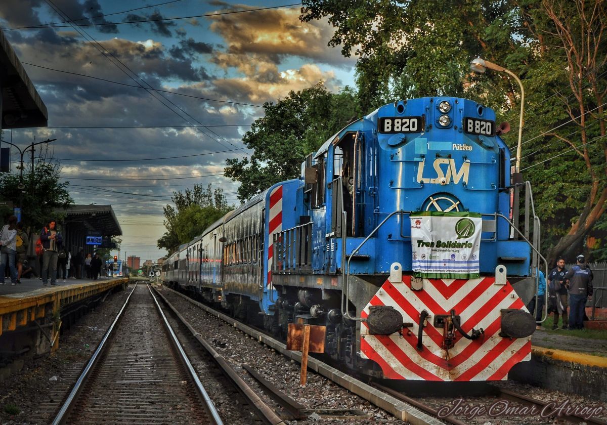 El Tren Solidario llegó a Bahía Blanca con más de 1200 toneladas de ayuda para los damnificados del temporal