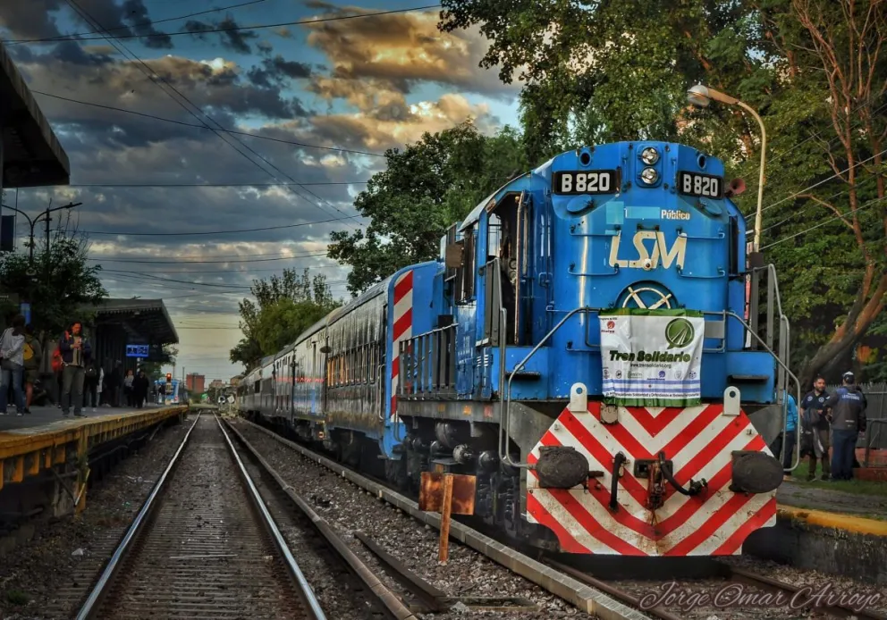El Tren Solidario llegó a Bahía Blanca con más de 1200 toneladas de ayuda para los damnificados del temporal