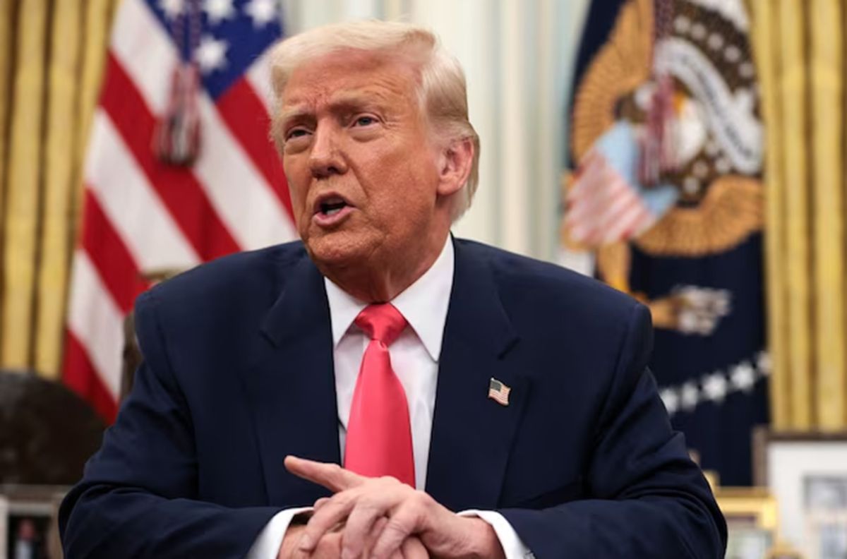 Trump promete responder a represalias de la Unión Europea por aranceles