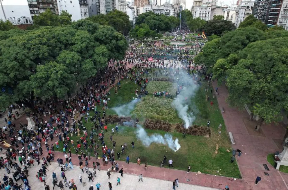El gobierno nacional denunciará a la jueza que liberó a los detenidos en el Congreso