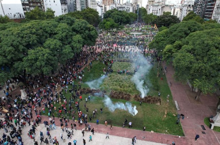 El gobierno nacional denunciará a la jueza que liberó a los detenidos en el Congreso
