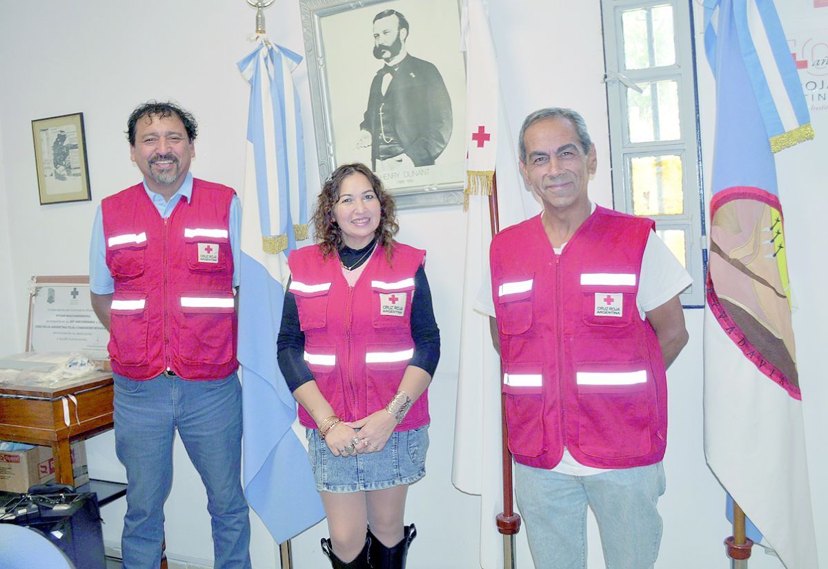 La Cruz Roja Comodoro incorporó nuevos voluntarios, en su proceso de reestructuración y fortalecimiento institucional