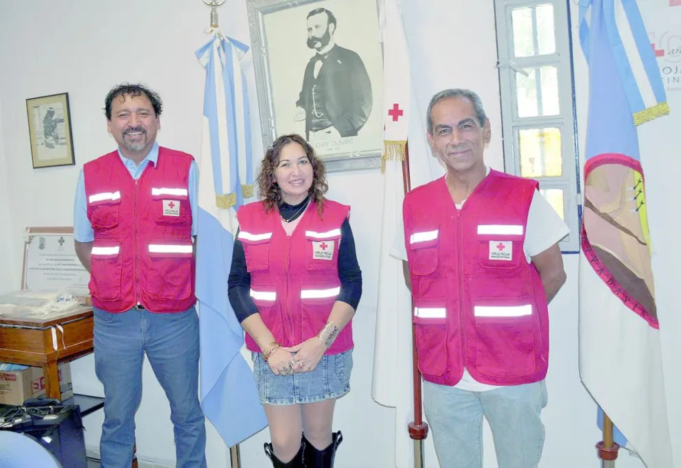 La Cruz Roja Comodoro incorporó nuevos voluntarios, en su proceso de reestructuración y fortalecimiento institucional