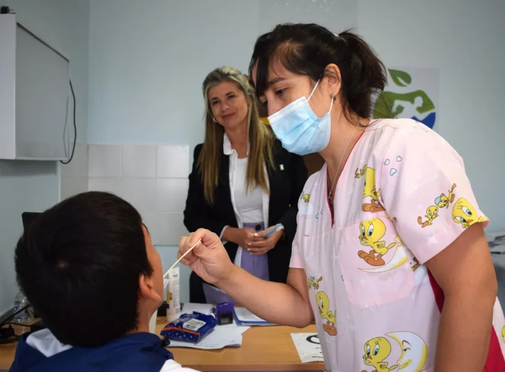 La Secretaría de Salud realizó más de 200 atenciones en las jornadas de ingreso escolar
