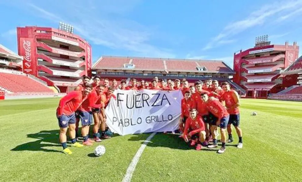 "Fuerza Pablo Grillo": el mensaje de apoyo de Independiente al fotógrafo atacado por policías en la marcha de los jubilados