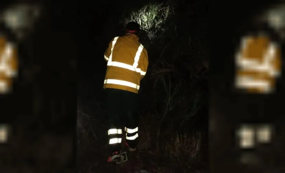 Rescate en Cerro Currumahuida: Bomberos Voluntarios de Lago Puelo hallaron a una joven extraviada