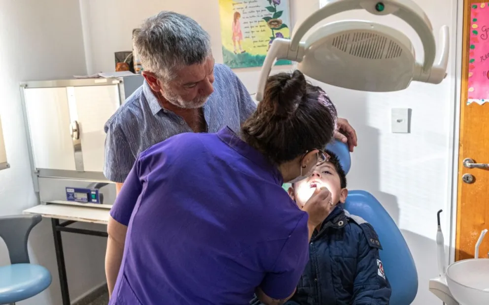 Con gran concurrencia, el Municipio realizó controles oftalmológicos para el ingreso escolar