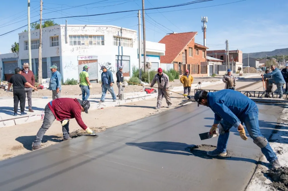 El Municipio avanza con obras en el barrio Juan XXIII