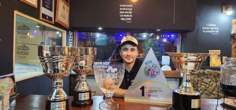 El maestro pizzero Claudio Jaramillo representará a Argentina en el Mundial de la Pizza en Italia