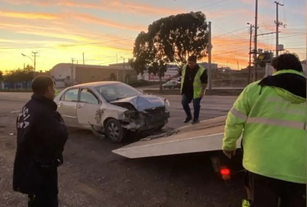 Conductor en estado de ebriedad provocó un fuerte choque  