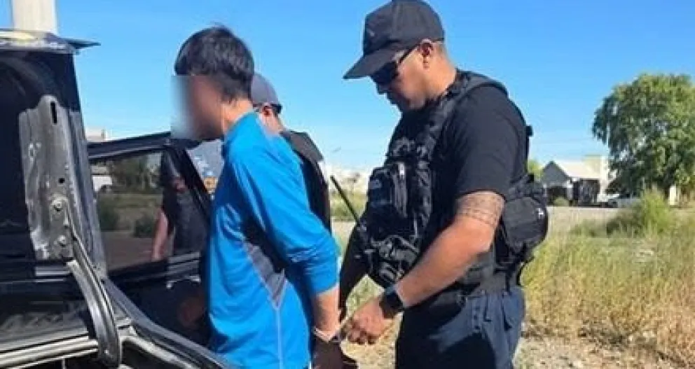 Detenido en Trelew: lo buscaban en Madryn y lo encontraron tras un choque