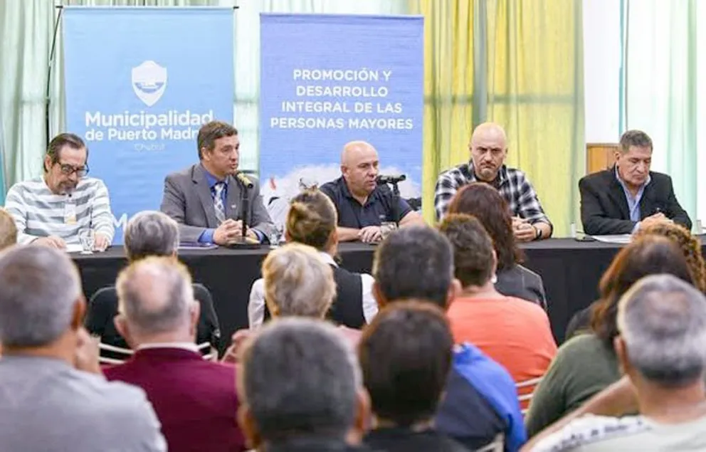 Se concretó en Trelew el primer encuentro del 2025 del Consejo Local de Adultos Mayores