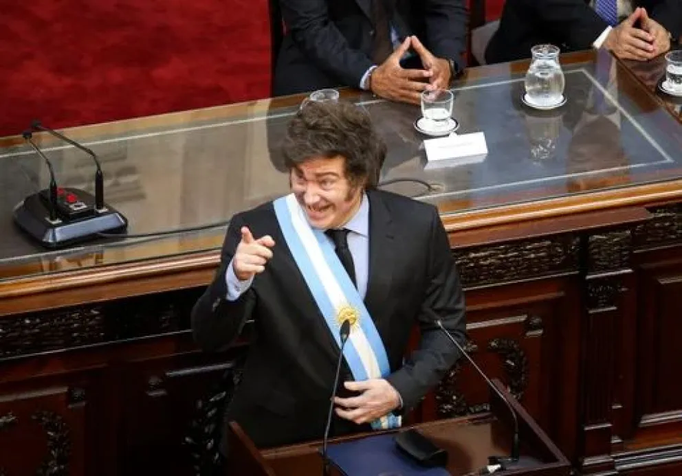 Javier Milei celebró la goleada de Argentina a Brasil con una frase emblemática y elogios a Scaloni