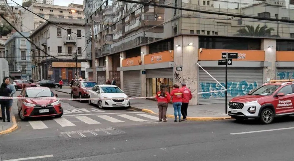 Roban en un banco en Valparaíso en Chile: se llevaron 150 millones de pesos