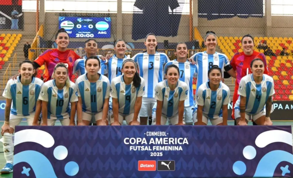 Argentina venció a Uruguay y se metió en semifinales de la Copa América de Futsal
