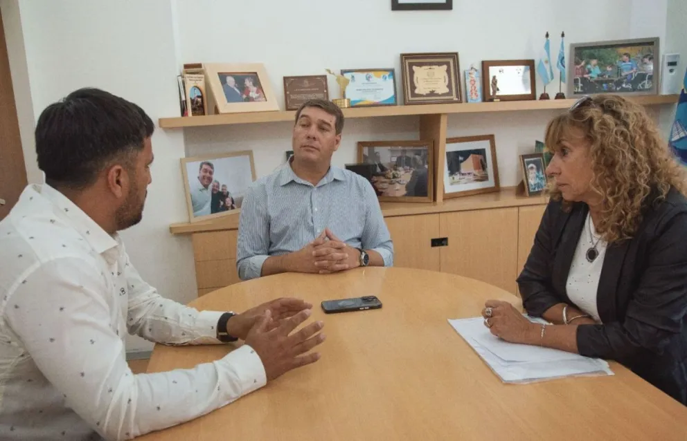 Rawson: Biss y el director del CFP N° 650 repasaron la oferta académica destinada a la formación profesional 